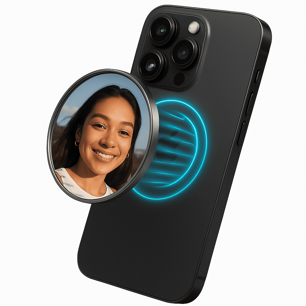 Rear Phone Magnetic Mirror